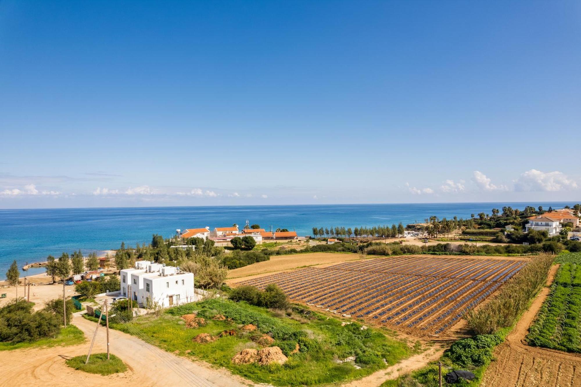 Seaside Luxury Villa Paralimni Exterior foto