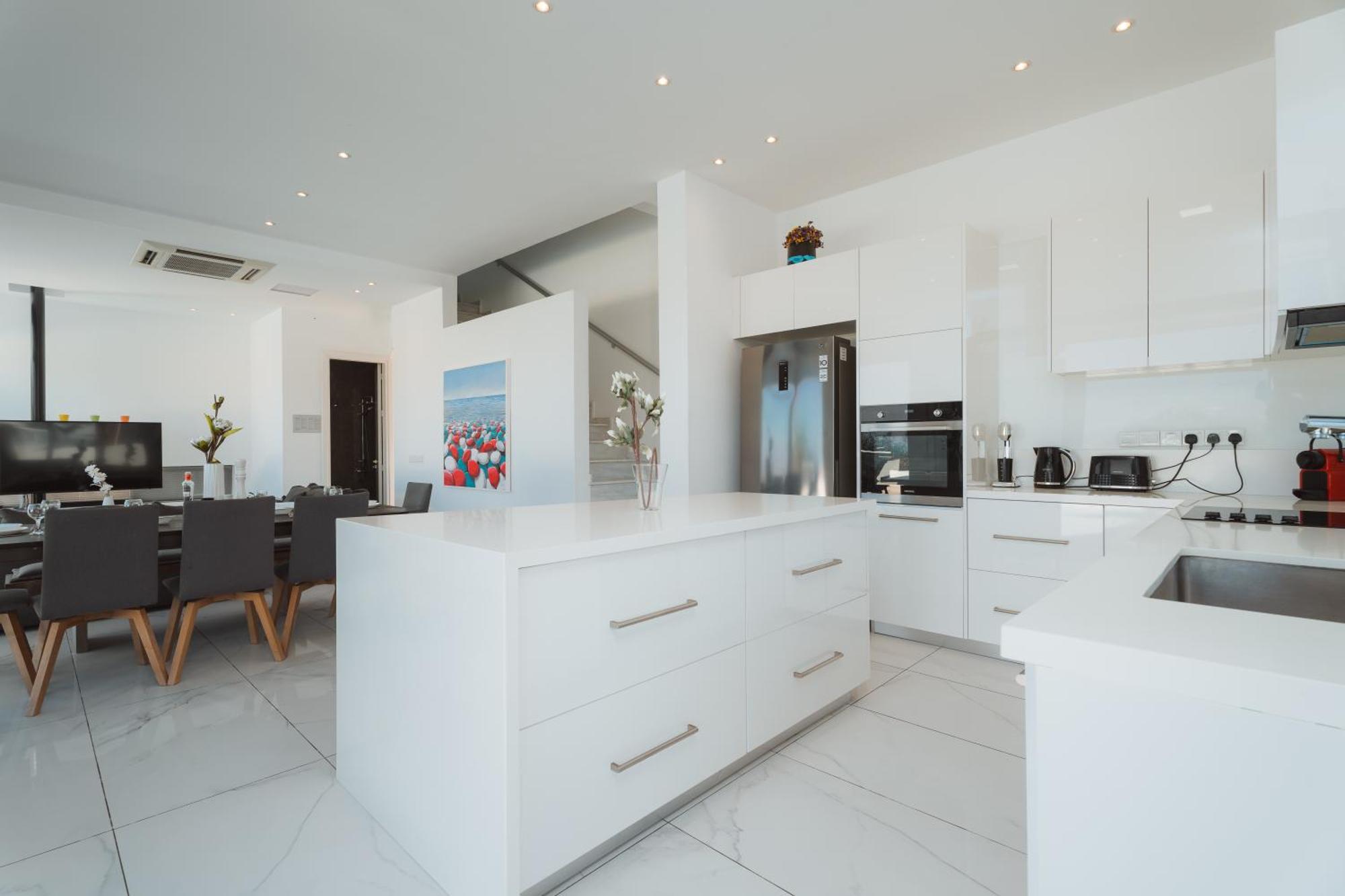 Seaside Luxury Villa Paralimni Exterior foto
